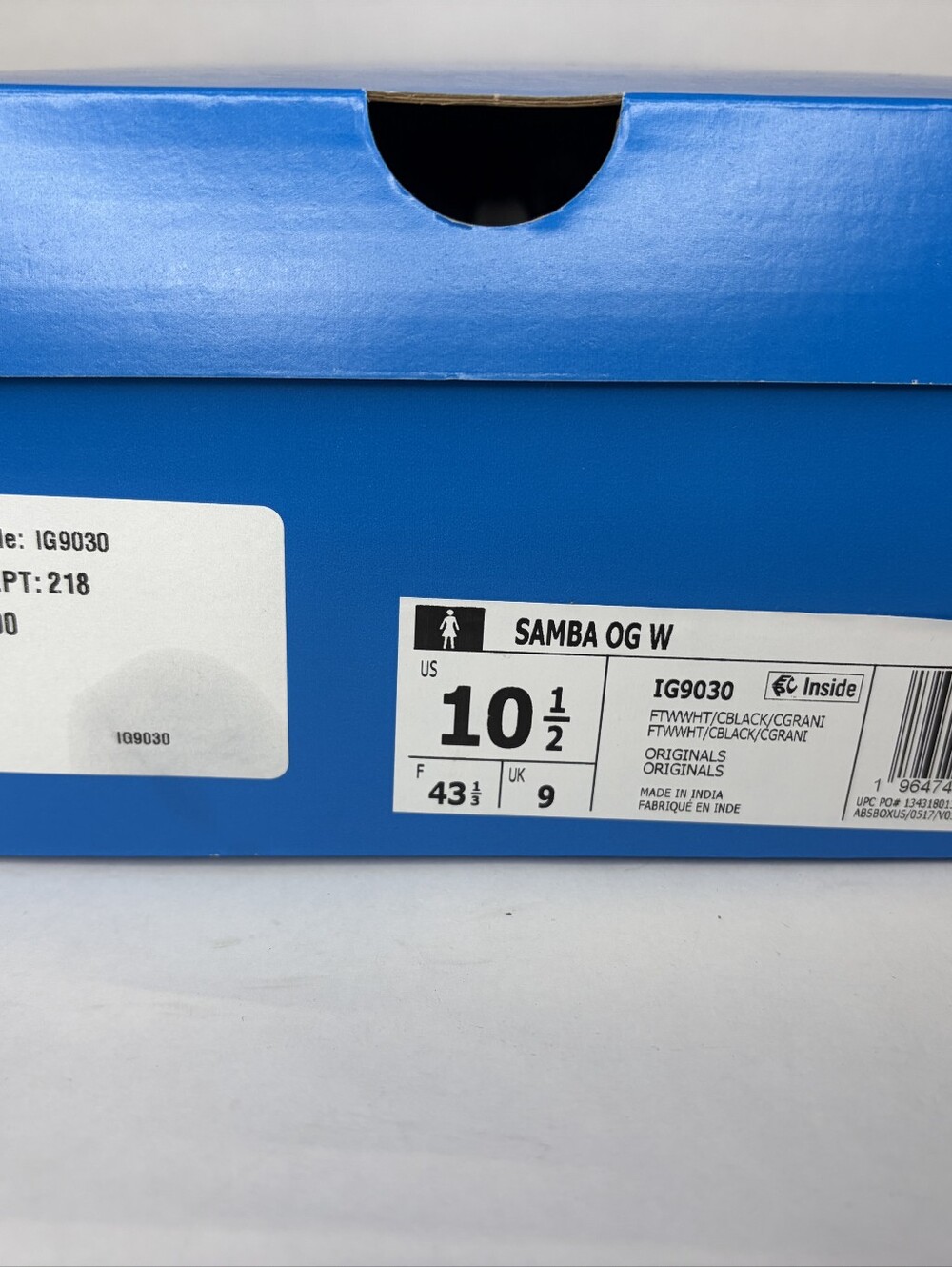 Adidas Samba OG White sneakers 10.5 - Picture 11 of 12